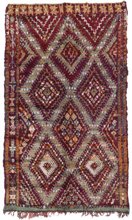 6 x 10 Vintage Moroccan Rug 21212