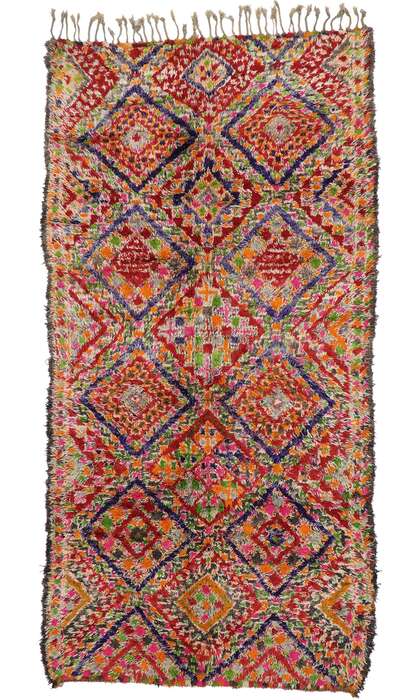 7 x 14 Vintage Moroccan Rug 21233