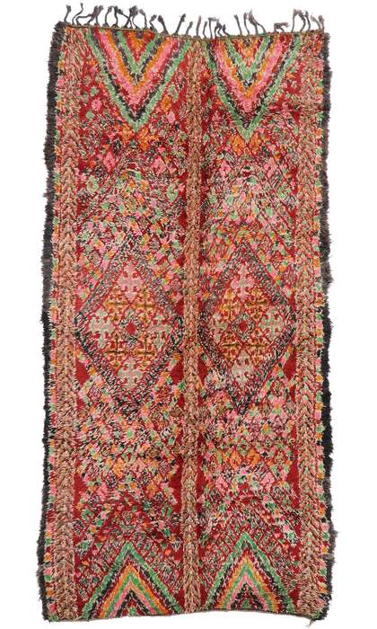 6 x 13 Vintage Moroccan Rug 21273