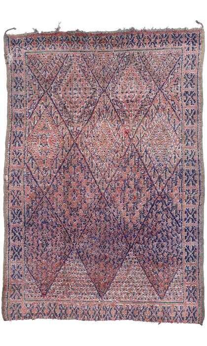 7 x 10 Vintage Moroccan Rug 21447