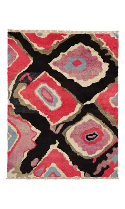 9 x 12 Colorful Turkish Tulu Shag Rug 51866