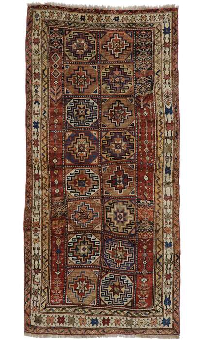 5 x 11 Antique Azerbaijan Rug 60927