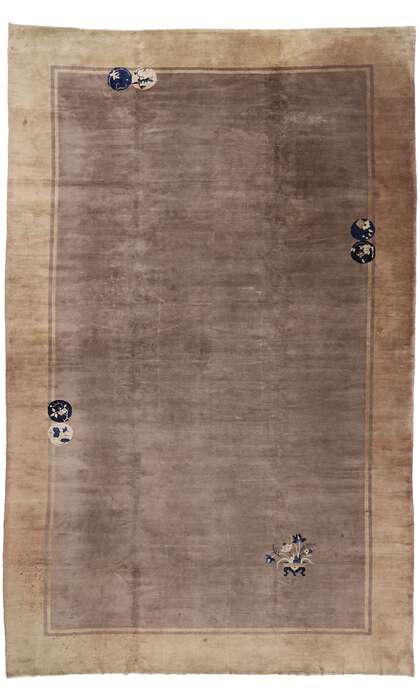 12 x 19 Antique Chinese Peking Rug 78081