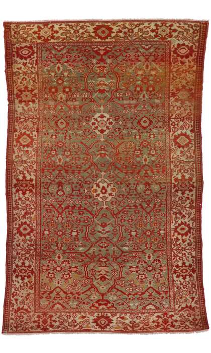 4 x 7 Antique Persian Malayer Rug 78102