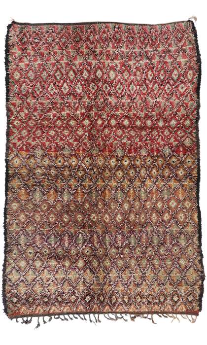 6 x 9 Vintage Moroccan Rug 21225