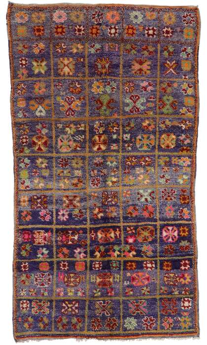 5 x 9 Vintage Moroccan Rug 21240