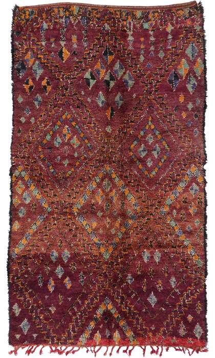 6 x 11 Vintage Moroccan Rug 21244