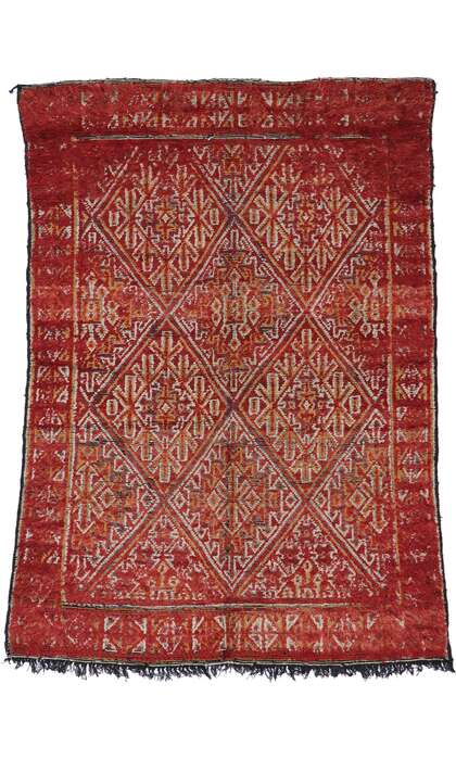 6 x 9 Vintage Moroccan Rug 21254