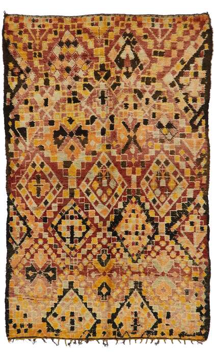 6 x 9 Vintage Moroccan Rug 21268