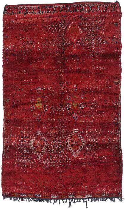 6 x 11 Vintage Moroccan Rug 21274