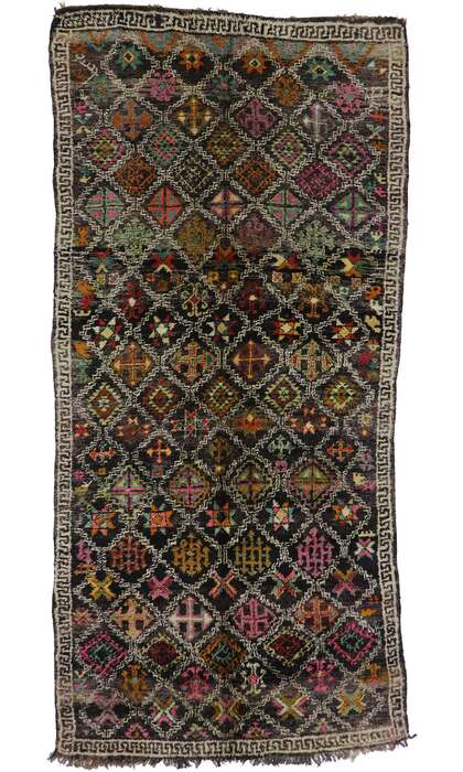 6 x 13 Vintage Moroccan Rug 21282