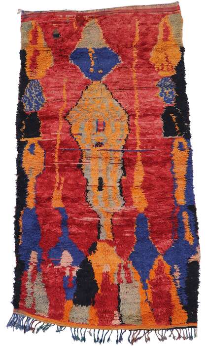 4 x 8 Vintage Moroccan Rug 21300