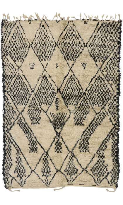 7 x 10 Vintage Moroccan Rug 21368