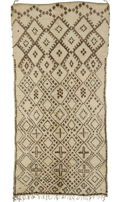 7 x 13 Vintage Moroccan Rug 21371