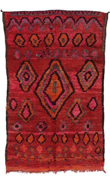 6 x 9 Vintage Moroccan Rug 21429