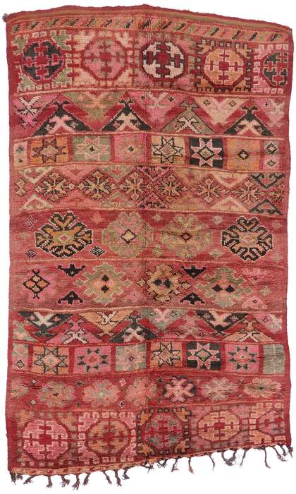 6 x 10 Vintage Moroccan Rug 21488