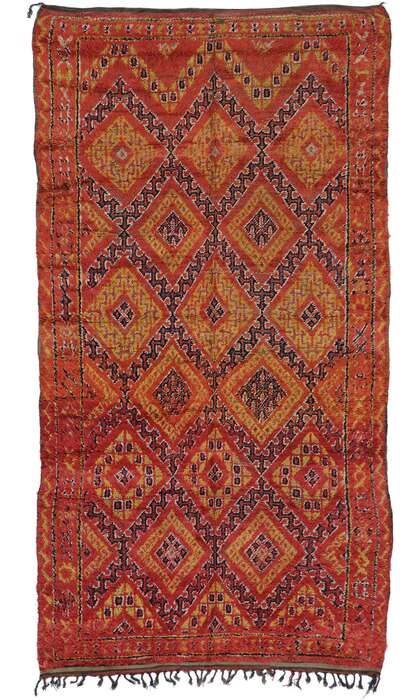 6 x 11 Vintage Moroccan Rug 21505