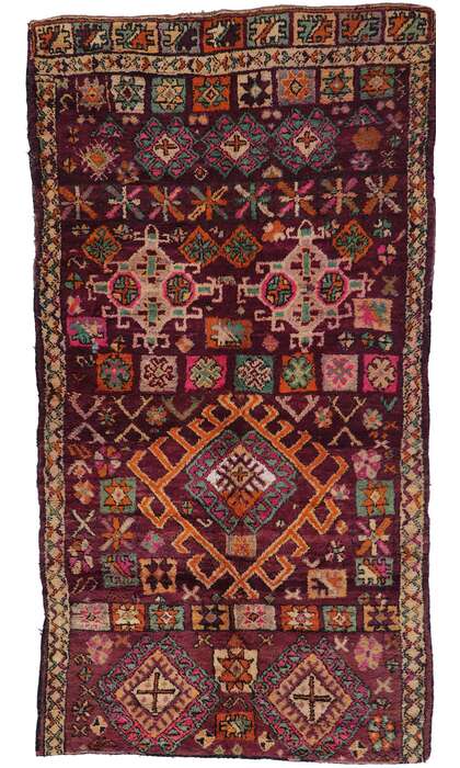 6 x 12 Vintage Moroccan Rug 21523