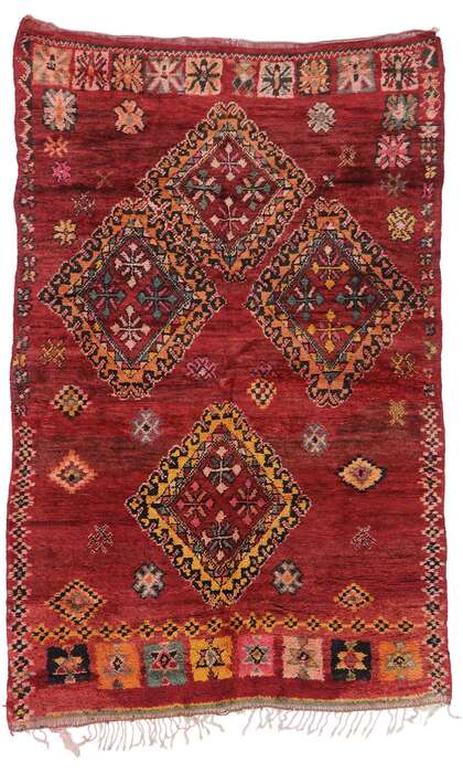 6 x 10 Vintage Moroccan Rug 21529