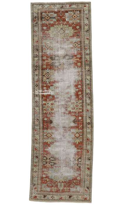 3 x 11 Antique Persian Malayer Runner 60939