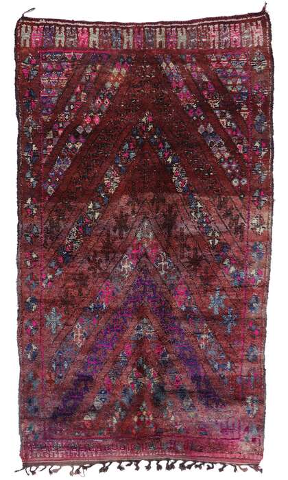 7 x 12 Vintage Moroccan Rug 21227