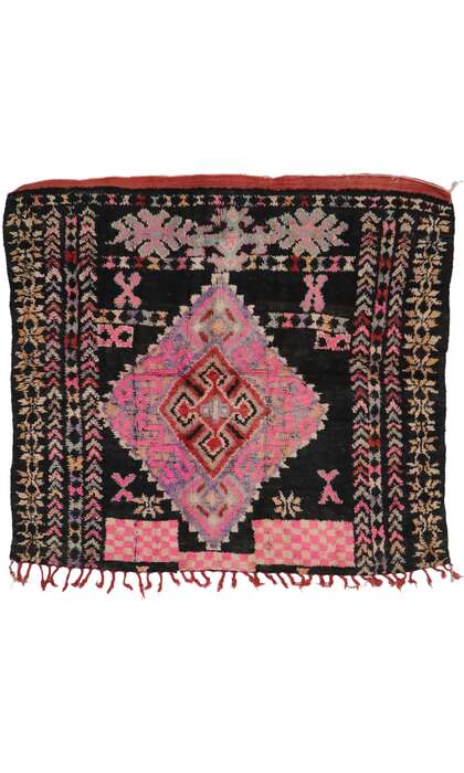 5 x 6 Vintage Moroccan Rug 21258