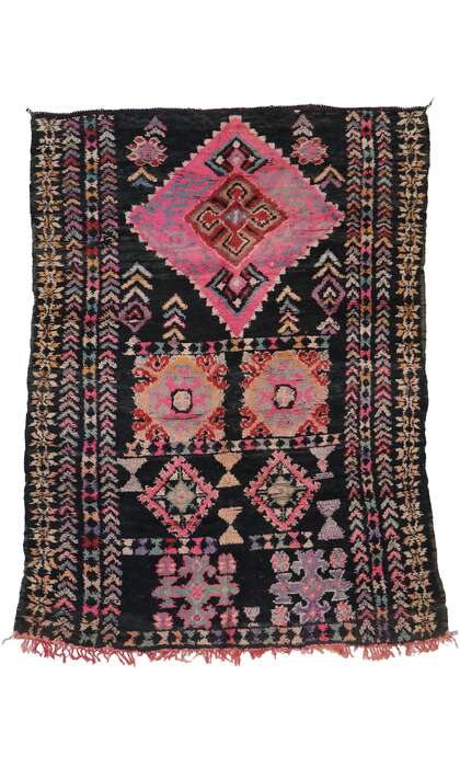 6 x 8 Vintage Moroccan Rug 21259