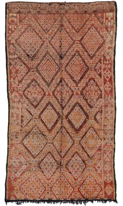 6 x 10 Vintage Beni MGuild Moroccan Rug 21330