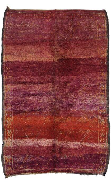 7 x 10 Vintage Beni MGuild Moroccan Rug 21418