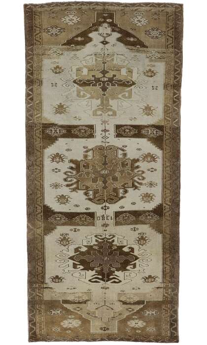 6 x 13 Vintage Turkish Kars Rug 53575