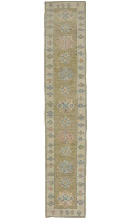 3 x 16 Contemporary Turkish Oushak Runner 53585