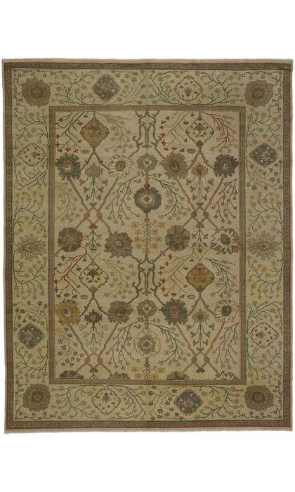 9 x 12 Turkish Oushak Rug 78152