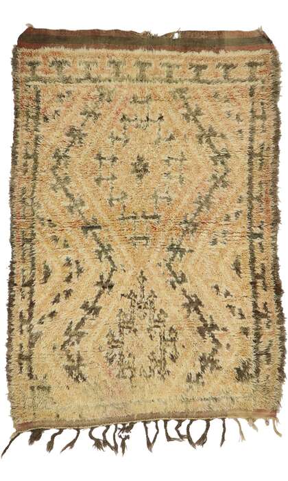 4 x 5 Vintage Moroccan Rug 21555