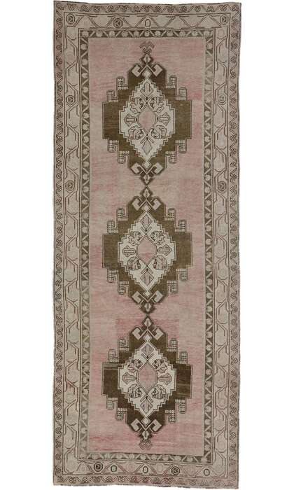 5 x 12 Vintage Turkish Oushak Rug 53618