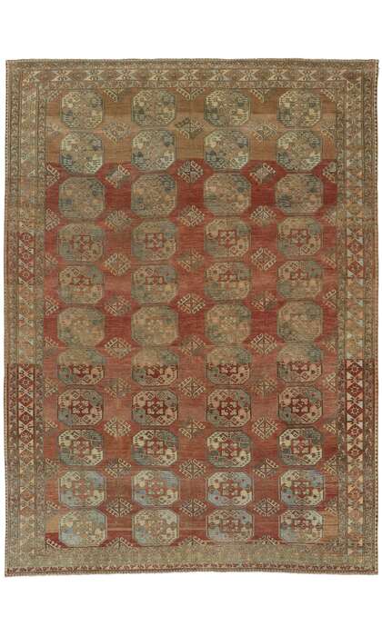 9 x 12 Vintage Turkish Oushak Rug 53658