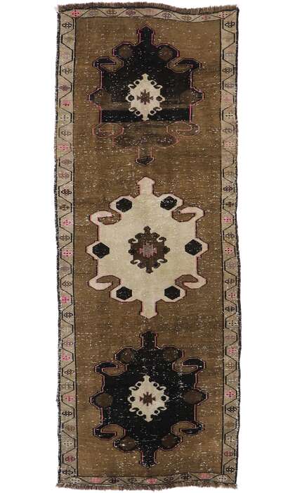 5 x 14 Vintage Turkish Kars Rug 53667