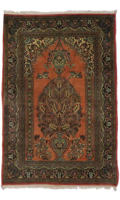 3 x 5 Antique Persian Bijar Rug 78145