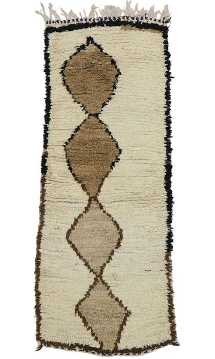 2 x 6 Vintage Berber Moroccan Azilal Rug 21660