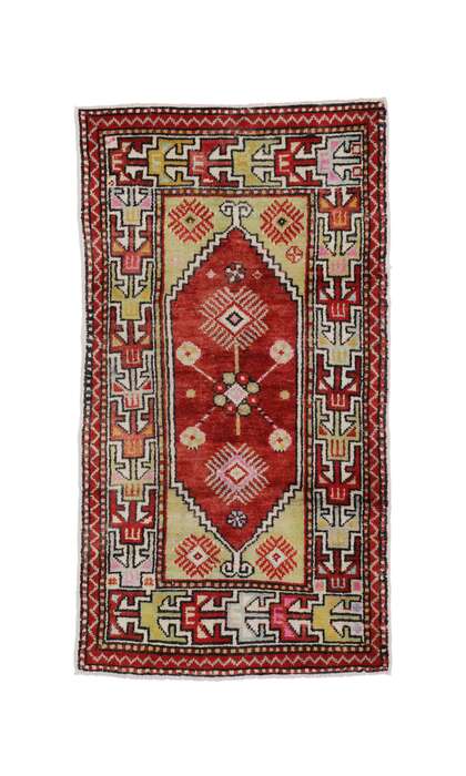 3 x 5 Vintage Turkish Oushak Rug 51753