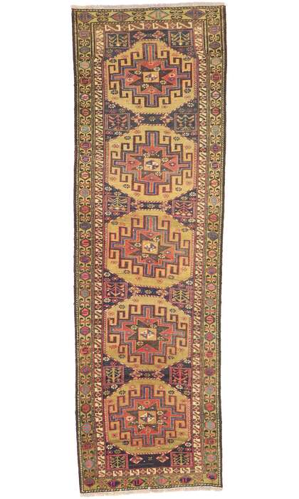 3 x 10 Antique Persian Azerbaijan Rug 60945