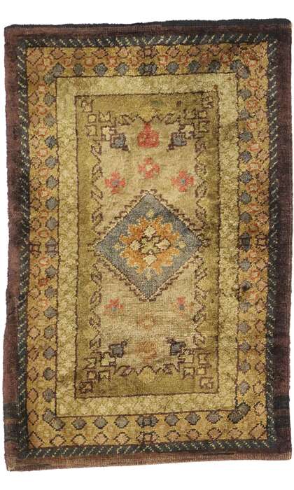 2 x 4 Vintage Portuguese Rug 77963