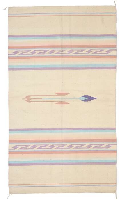4 x 7 Vintage Navajo Kilim Rug 77999