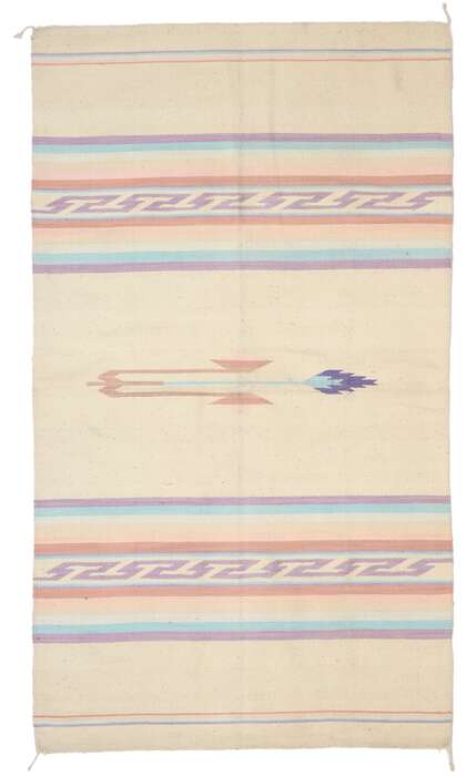 4 x 7 Vintage Navajo Kilim Rug 77999