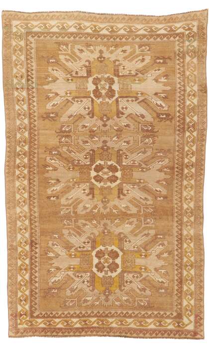 6 x 9 Vintage Turkish Kars Rug 53697