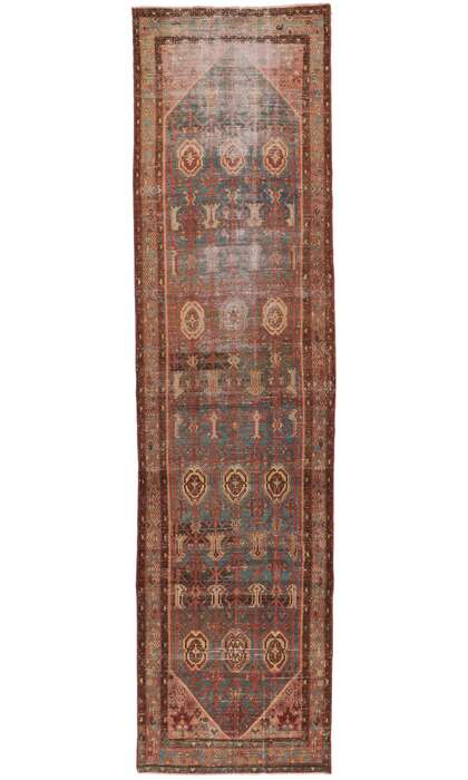 3 x 13 Antique Persian Malayer Runner 53730