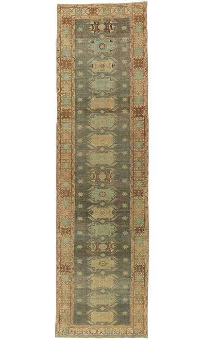 4 x 14 Antique Persian Malayer Runner 53767