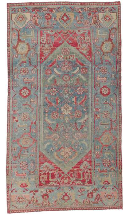 4 x 7 Antique Persian Malayer Rug 53769