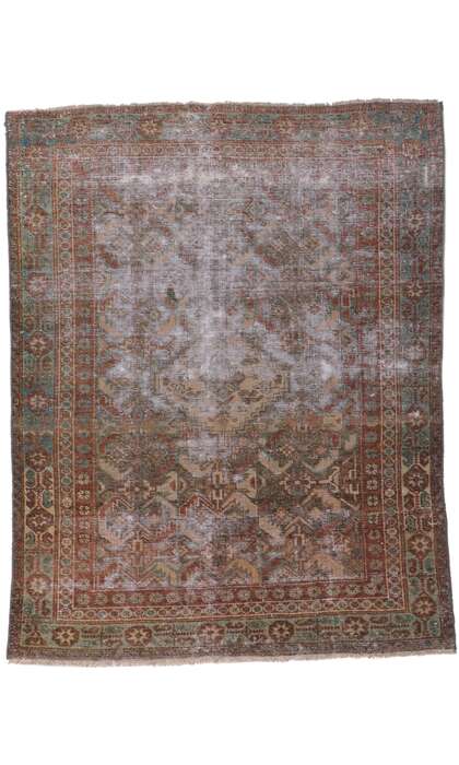 3 x 4 Antique Persian Mahal Rug 60976