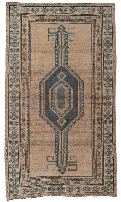 5 x 9 Antique Persian Northwest Rug 60988
