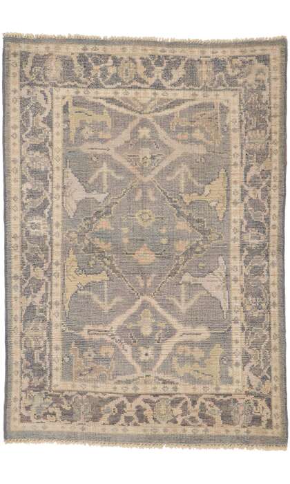 4 x 6 Contemporary Oushak Rug 80687